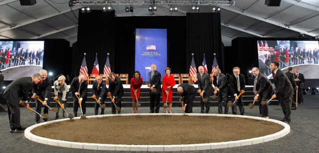 George W. Bush Presidential Center Groundbreaking