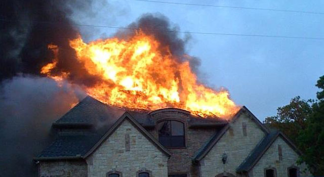 Keller House Fire