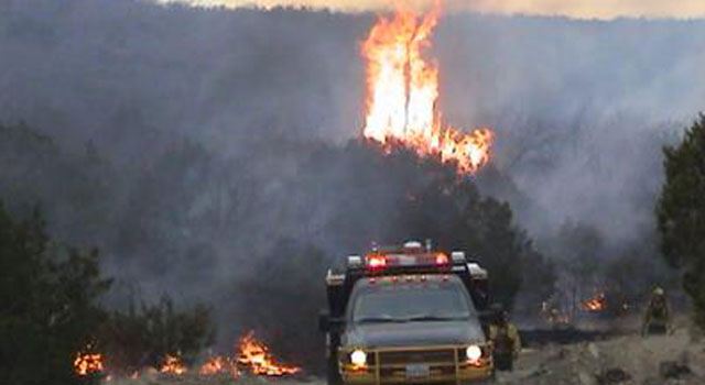Wildfires Rage in North Texas