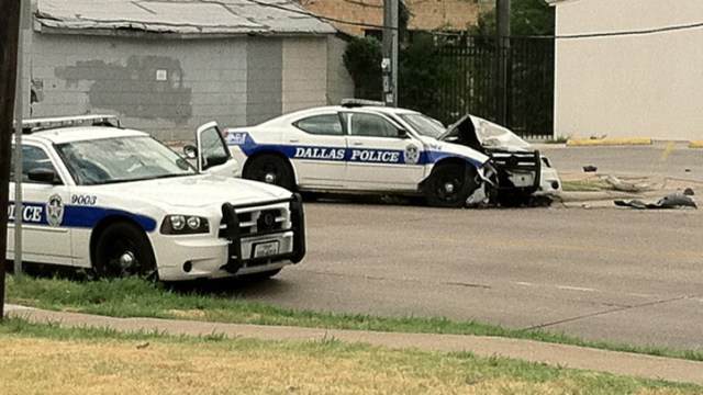 Officer Accident Knocks Out Power to School