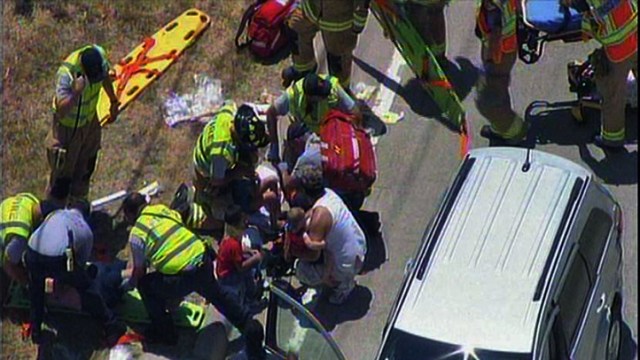Several Injured in Crash in The Colony