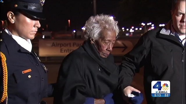 A 95-year-old Southern California widow finally welcomed home her fallen husband's remains Friday, six decades after Sgt. Joseph Gantt was killed in the Korean War. Kim Baldonado reports for the NBC4 News at 5 p.m. on Dec. 20, 2013.