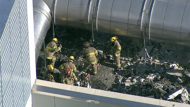 DFR Contains Fire at UT Southwestern