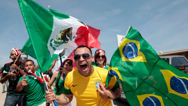 Brazil vs. Mexico at Cowboys Stadium