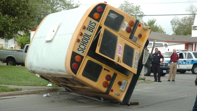 Seven Injured in Corsicana School Bus Crash
