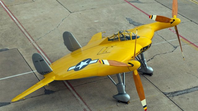 Flying Pancake Moved to Dallas' Frontiers of Flight Museum