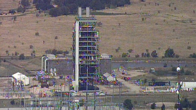 Frisco Power Plant Implodes
