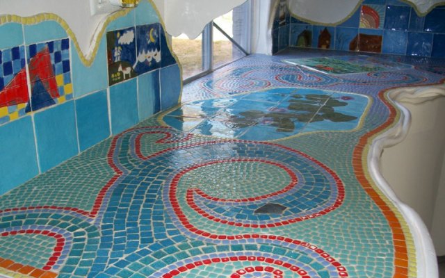 Seussical Stones Make Mosiac Manor Unique