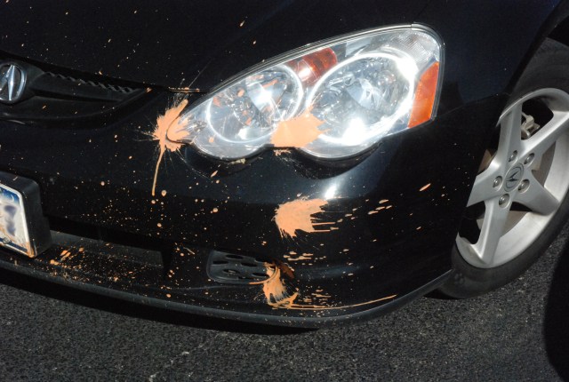 Driver Hit With Paintballs on Interstate 30