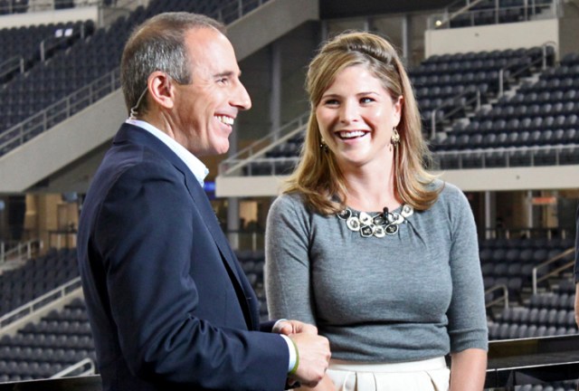 Today Show, Jenna Bush Hager Visits Jerry World
