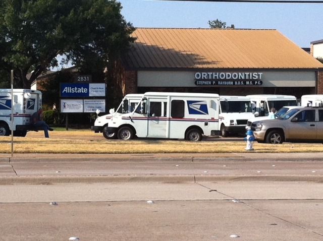 Plano Bomb Squad Checks Suspicious Package