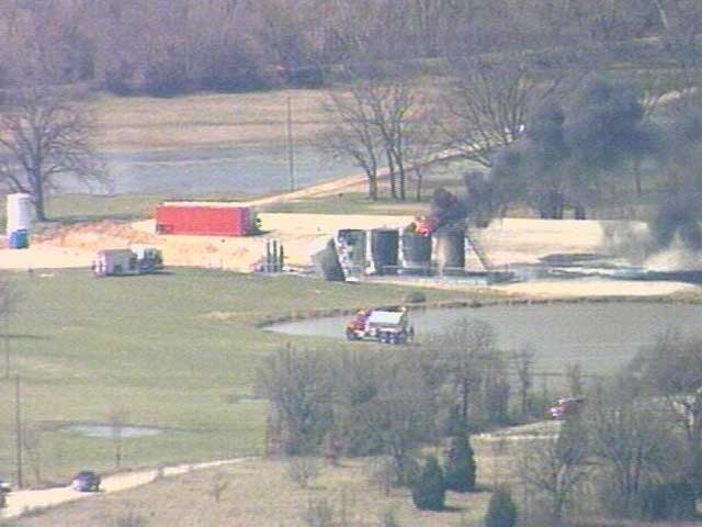 Wise County Gas Well Fire