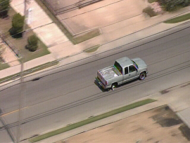 Images: DPD Chases Truck Through Dallas