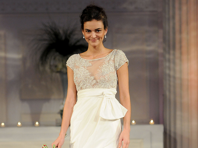 Tie the Knot in a David Meister Dress