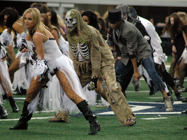 Cowboys Cheerleaders Dress for Halloween