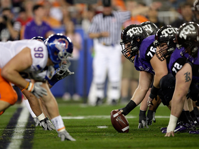 Images: TCU's Fiesta Bowl Heartbreaker