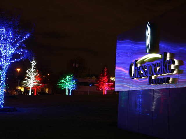 Chesapeake's Christmas Display