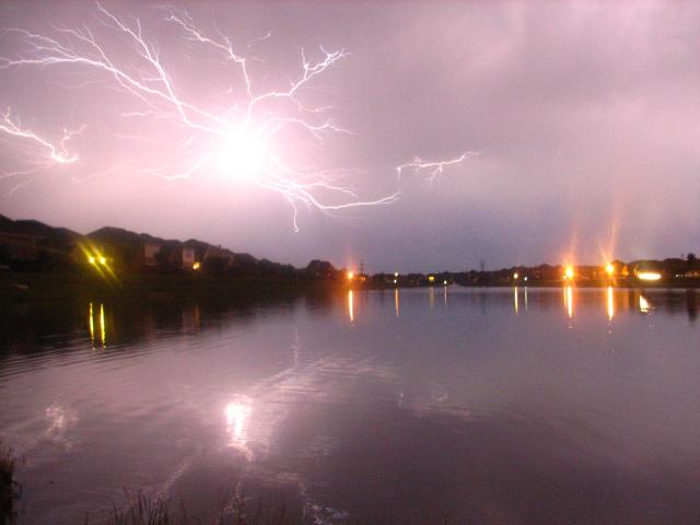 Lightning Lights Up N. Texas Sky