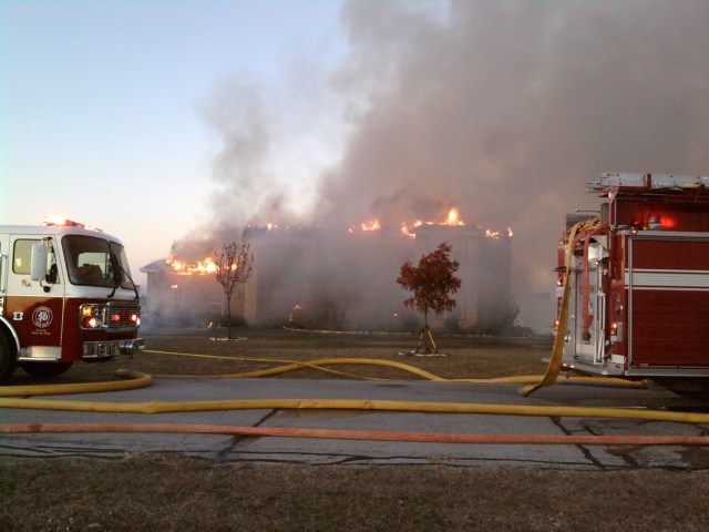 Images: Haslet House Fire