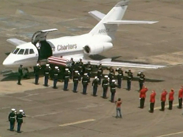 Paris Honors Fallen Marine