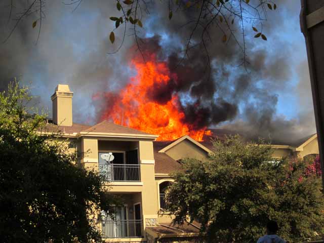 Fire Displaces Families Day After Thanksgiving