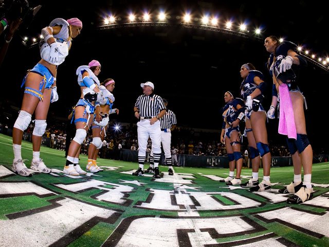 Dallas' Lingerie Team Hits the Field Tonight