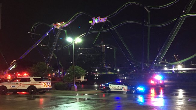 8 riders rescued after coaster stops at Six Flags Over Texas