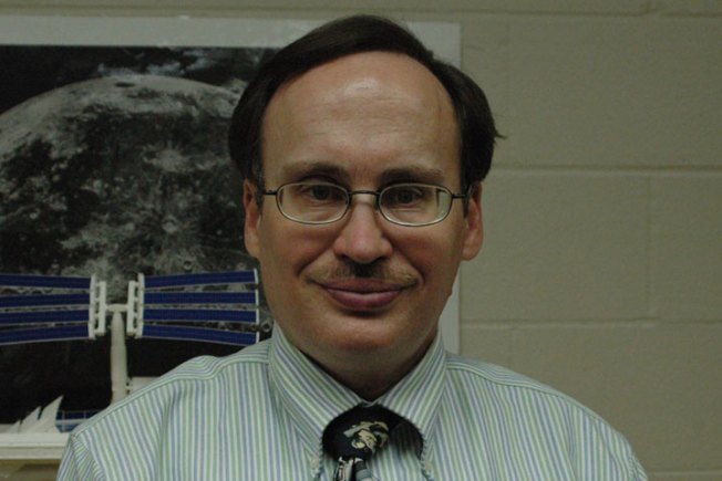 Raymond Benge, associate professor of physics and astronomy at Tarrant County College. - benge