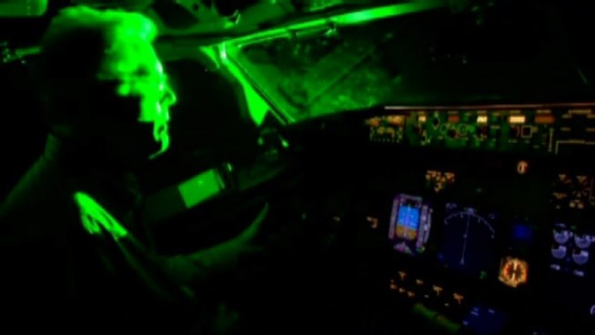 Reports of people pointing lasers at planes increased significantly last year in <a title=