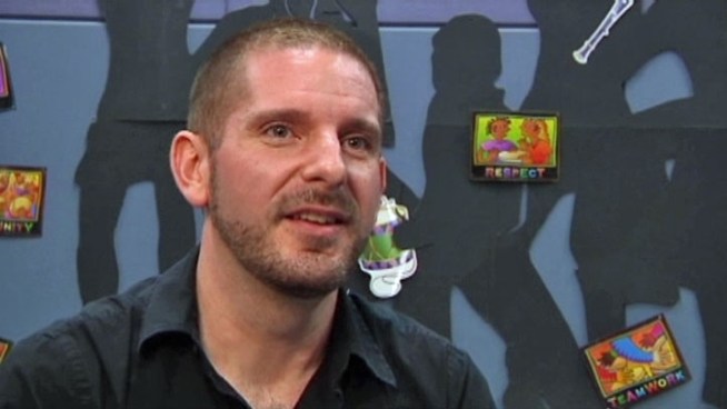 Randy Schmidt the music teacher at Pecan Creek Elementary is Denton Independent School District's teacher of the year.