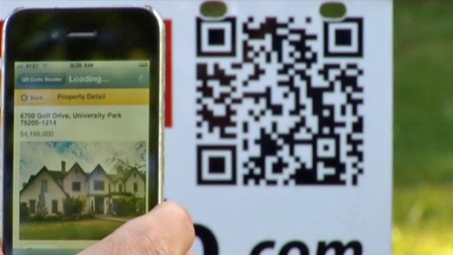 Realtors are using quick response codes on for sale signs to help speed up the home buying process.