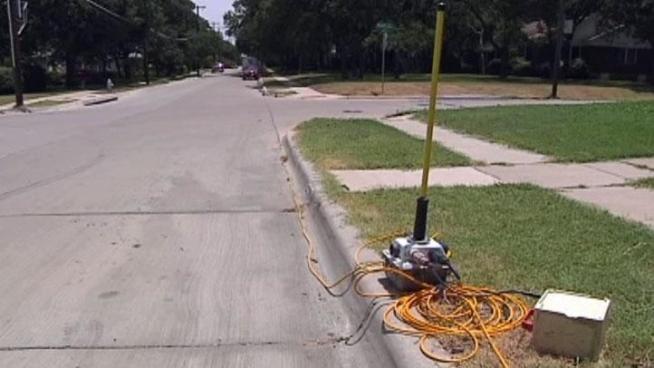 Cables and boxes are popping up all over the Meadowbrook Neighborhood in east Fort Worth, it's all part of tapping into natural gas in the Barnett Shale.