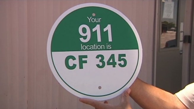 New signs along the Trinity Trails will help people who need to call 911 tell emergency crews exactly where they are.