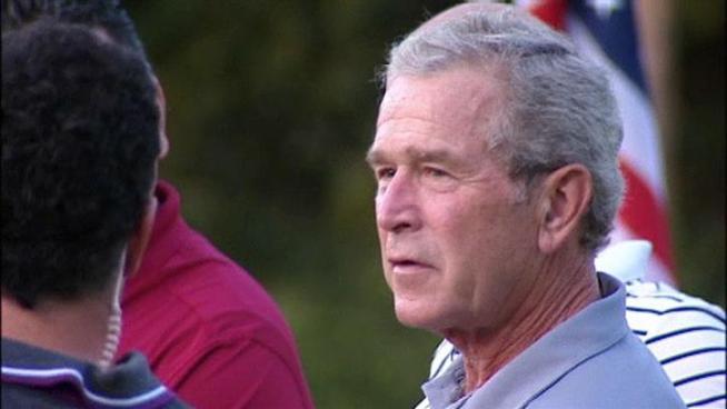 Former President George W. Bush says he's an interested observer when it comes to the 2012 race for the White House and also discusses former vice president Dick Cheney's new book.