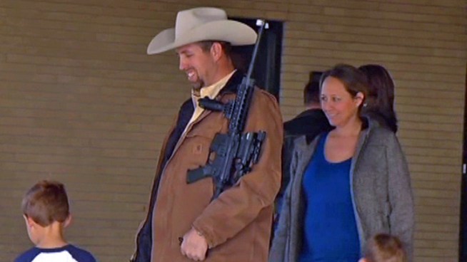 Gun enthusiasts lined up at gun shows across the country and in North Texas.