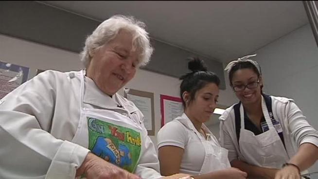 Students at Duncanville High School learn the culinary arts.