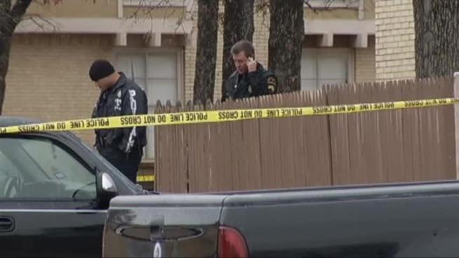 A man believed to have robbed two people at gunpoint is dead after a chase and officer involved shooting in Dallas.