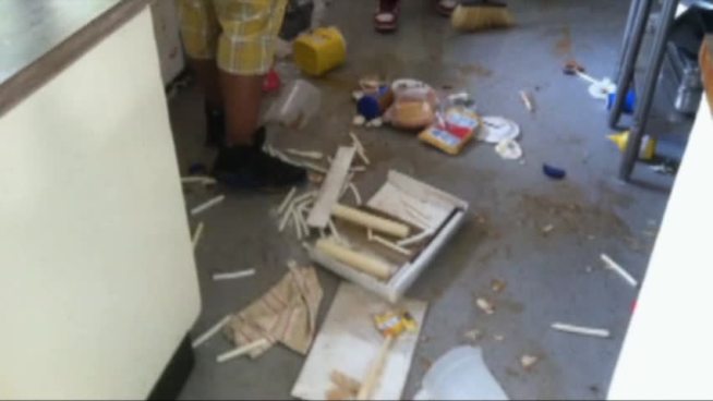Emanuel Lutheran Church in Dallas is in need of money after vandals broke in, destroying windows and leaving a mess.