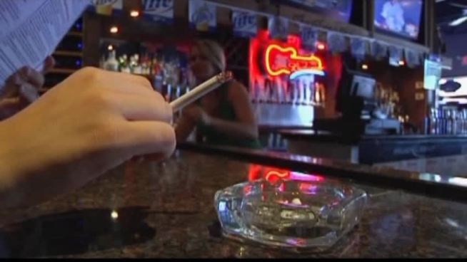 Sunnyvale has voted to ban smoking at the town's parks and other facilities.