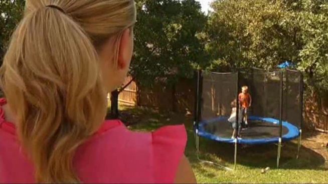 The American Academy of Pediatrics and other physicians warn parents about the dangers of injuries to children when they use trampolines