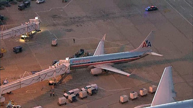 An American Airlines flight headed to Guatemala was delayed for nearly three hours after a disruptive passenger was removed from the plane.