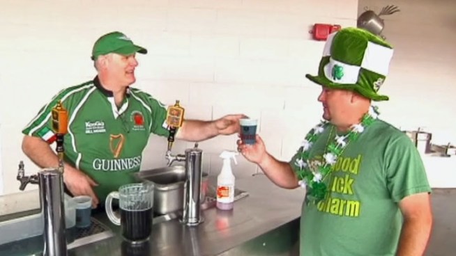 St. Patrick's Day comes early for the Grand Prairie Airhogs as the baseball season kicks off with a Patty O'Party for the young and old.
