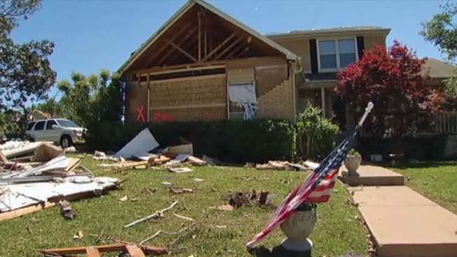 For the first time since Tuesday's tornadoes hit, residents near Arlington Martin High School got a chance to see the damage first hand. Denise Salerno and Christine Dillard were amazed at the devastation.