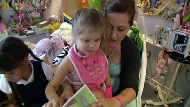 The parents of a 5-year-old Fort Worth girl who is recovering from a stroke are sharing the story of her journey.