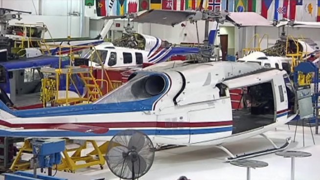 Pilots and mechanics come to Bell Helicopter's training academy in Fort Worth because Bell says it is the only manufacturer to offer hands-on training for pilots and mechanics.