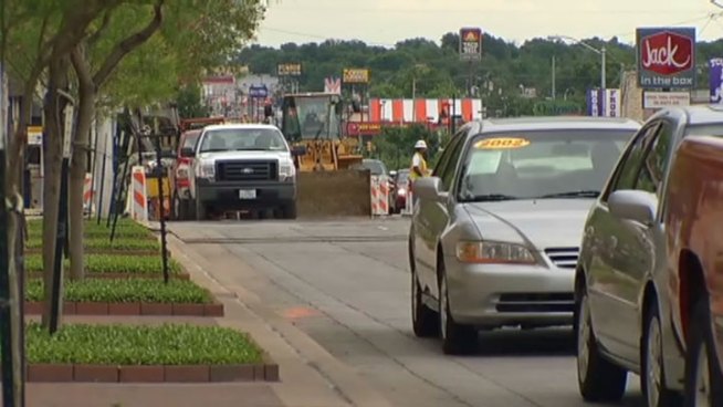 Businesses near the corner of Berry Street and University Drive in Fort Worth are concerned that construction at the intersection that will last six weeks could cost them business and money this summer.