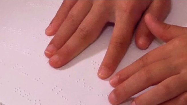 Second-grader Presley Jorgensen will compete in the Braille Challenge in California, putting her skills to the test.