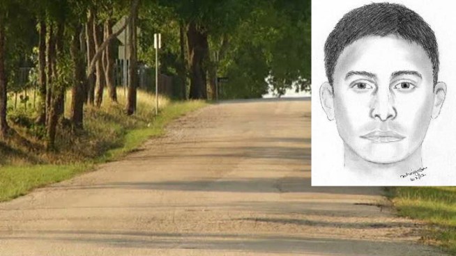 Richardson police and Breckinridge Park staff showed sketch of a man posing as a jogger who attacked a woman over the weekend to park regulars on Monday.