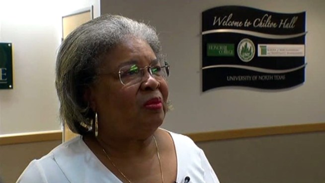 One of the 11 black students to integrate the University of North Texas in 1956 will don her cap and gown Saturday.