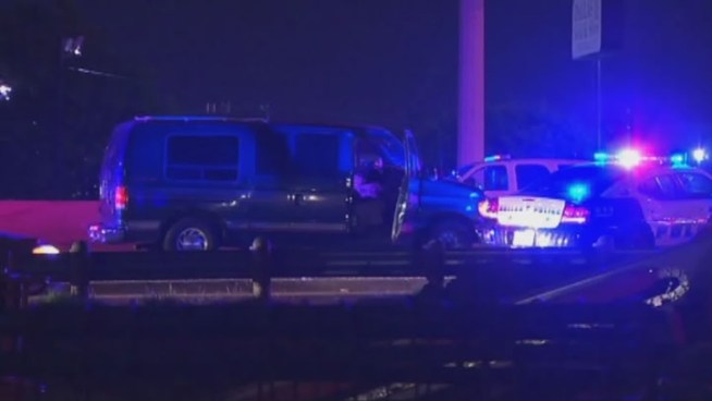 A man was fatally struck by oncoming traffic at Interstate 35E at Royal Lane after fleeing a vehicle during a police chase in Dallas on Tuesday night.